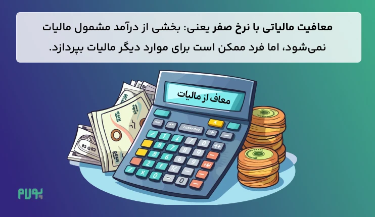 معافیت مالیاتی با نرخ صفر چیست؟